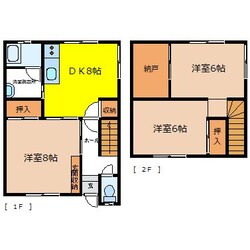 駒ケ根駅 徒歩5分 1-2階の物件間取画像